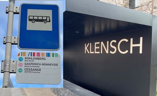 “Klensch” bus stop